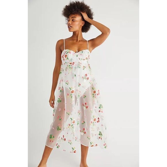 For Love & Lemons Jaclyn Midi Dress - Picture 3 of 6